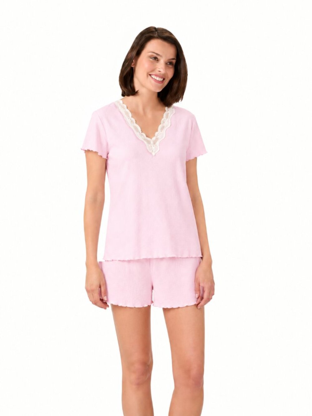 NIP Vermont Country Store Pink Shorty Pajama Set - Multiple Sizes